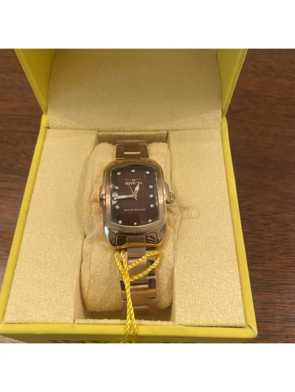 Invicta Lupah Rose Gold Special Edition Women’s 100M Watch W/Box Papers